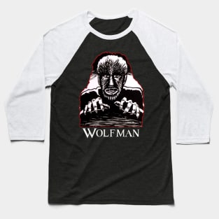 wolfman Baseball T-Shirt